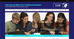 Desktop Screenshot of invitationaleducation.net